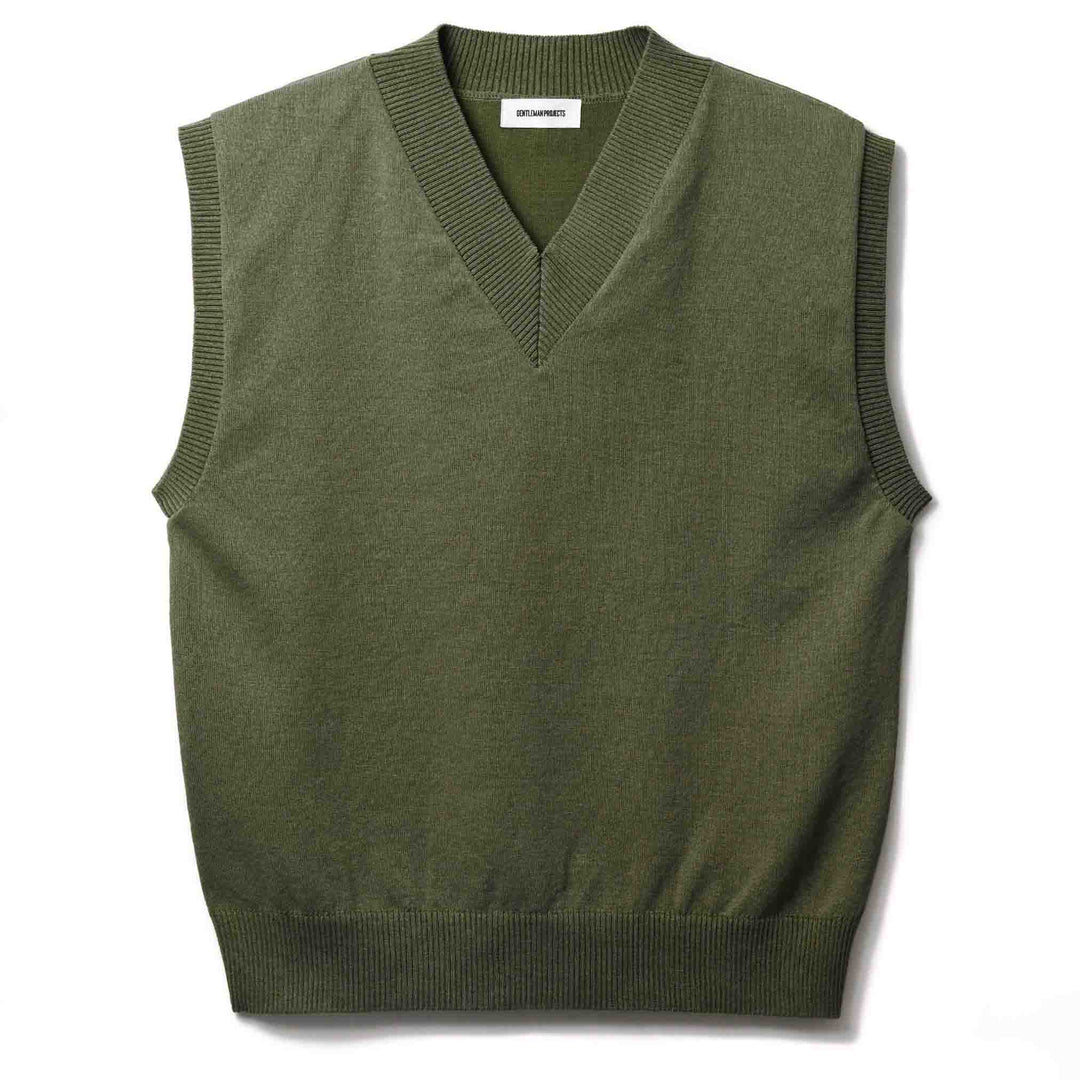 和紙コットンニットベスト「WILLY(ウィリー)」物カット