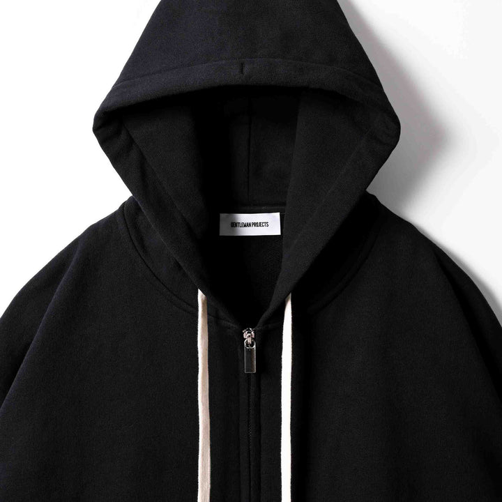 GSC「01 ZIP HOODIE」ブラック　物カット