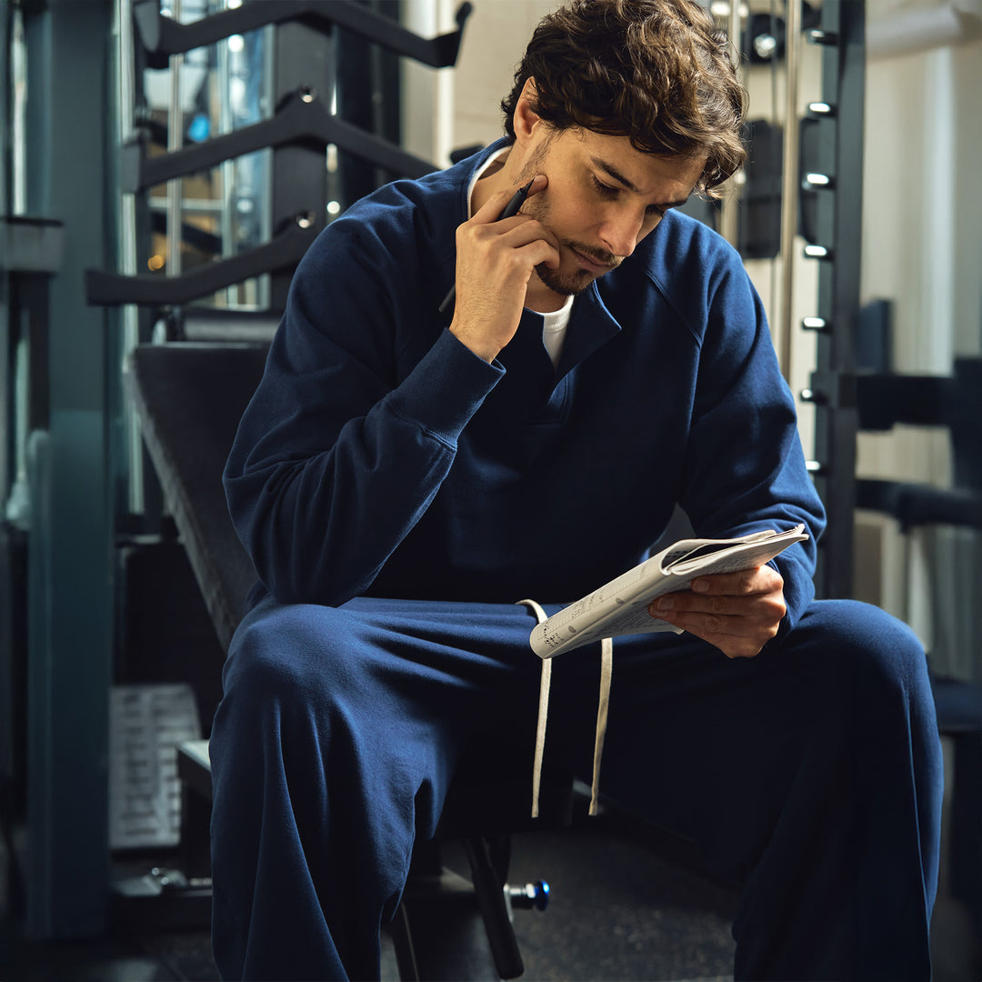 ミニ裏毛２タックスウェットパンツ「OWEN」