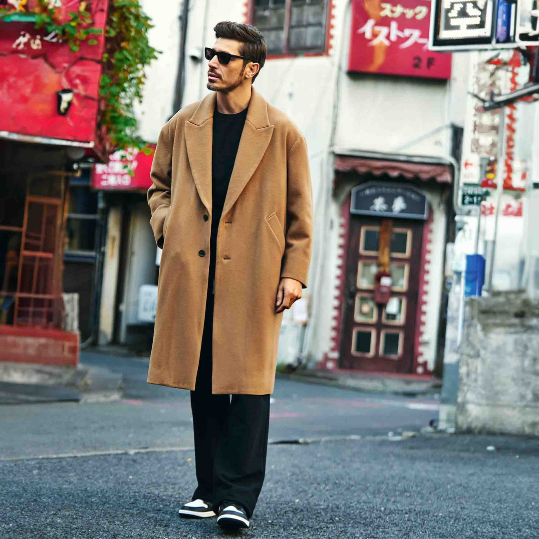 GSC「02 SWEATPANTS」ブラック　モデル着用