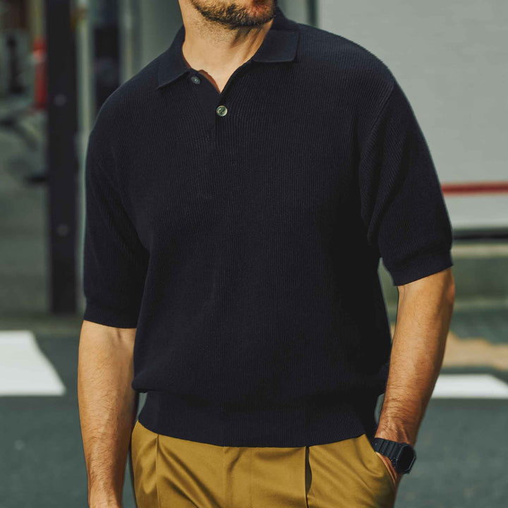都会派モダンニット「DRY WOOSTER POLO」