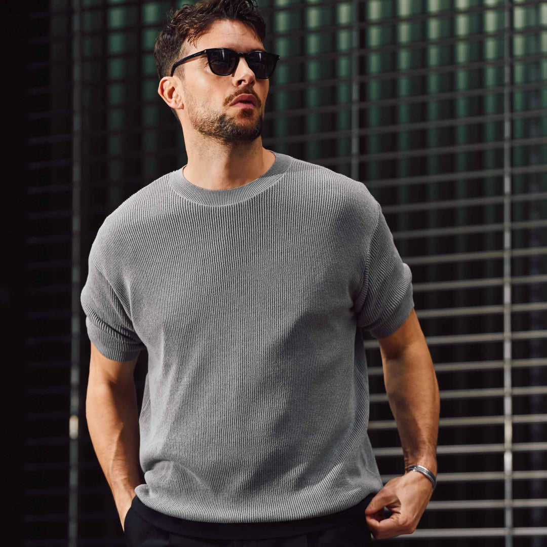 都会派モダンニット「DRY WOOSTER TEE」