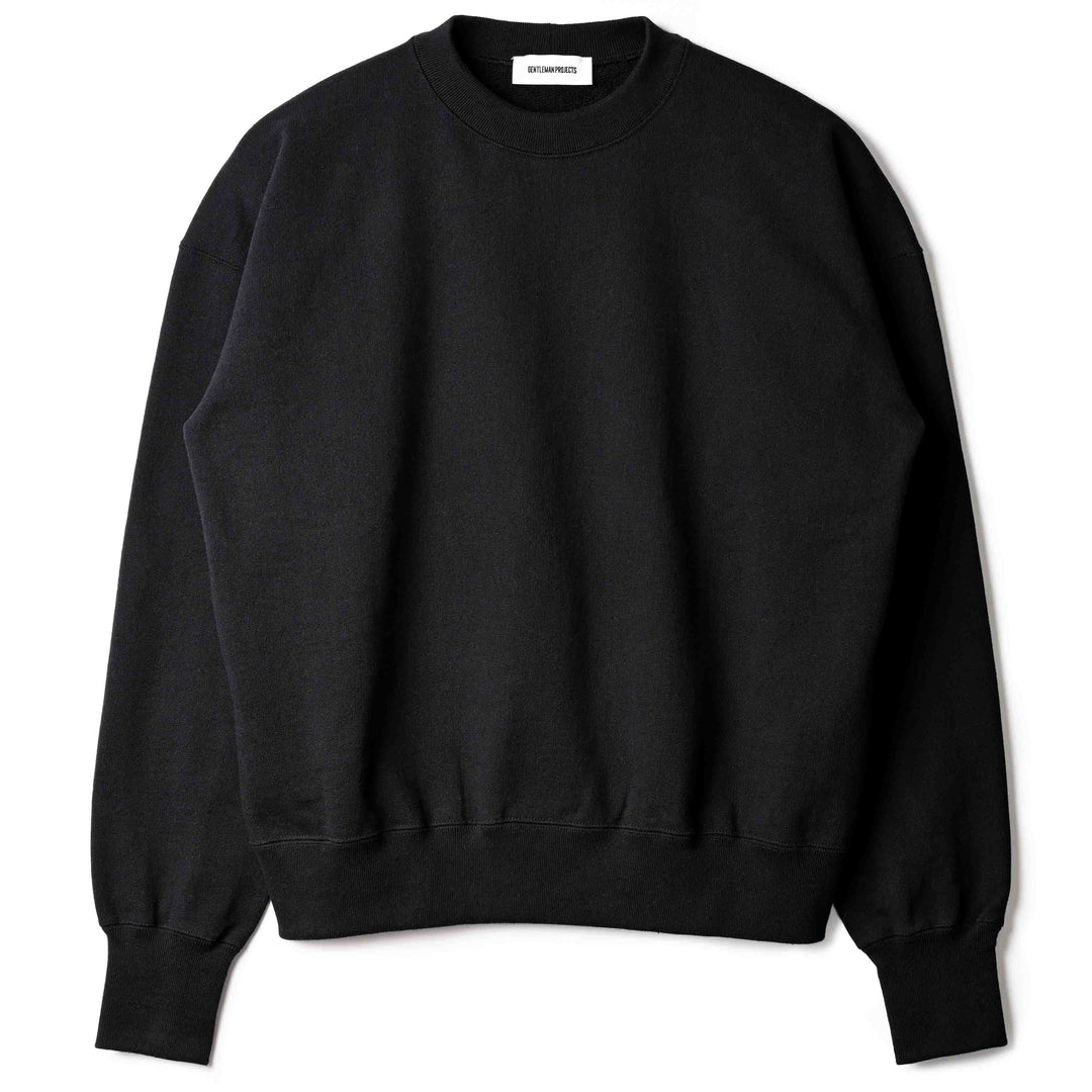 GSC「04 SWEATSHIRT」ブラック　フロント物カット