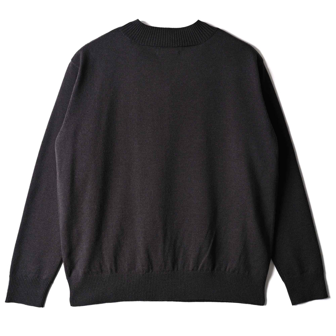 ワイドVネックセーター「BILL(ビル)」バック　物カット