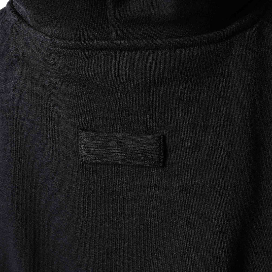 GSC「01 ZIP HOODIE」ブラック　ディテールカット