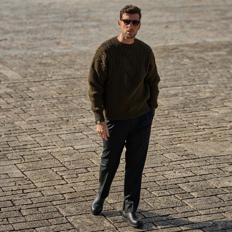 LIBRA ZIPモデル着用カット