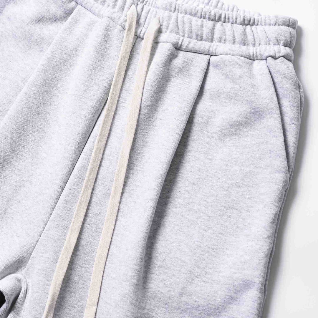 GSC「05 SWEATSHORT」グレー　ディテールカット