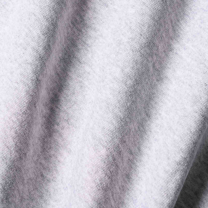 GSC「04 SWEATSHIRT」グレー　生地ディテール