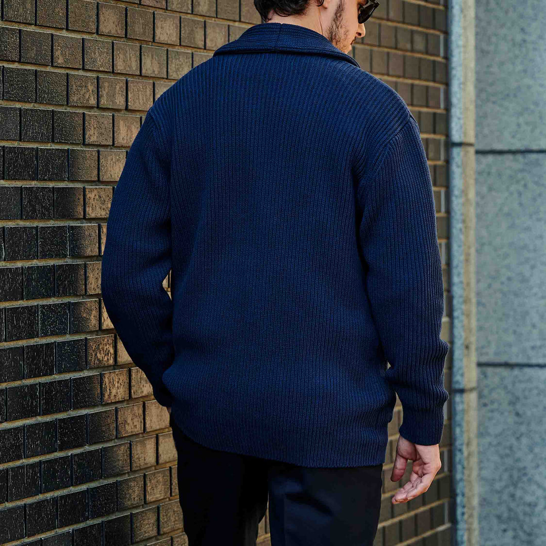 THE WOOSTER CARDIGAN モデル着用カット