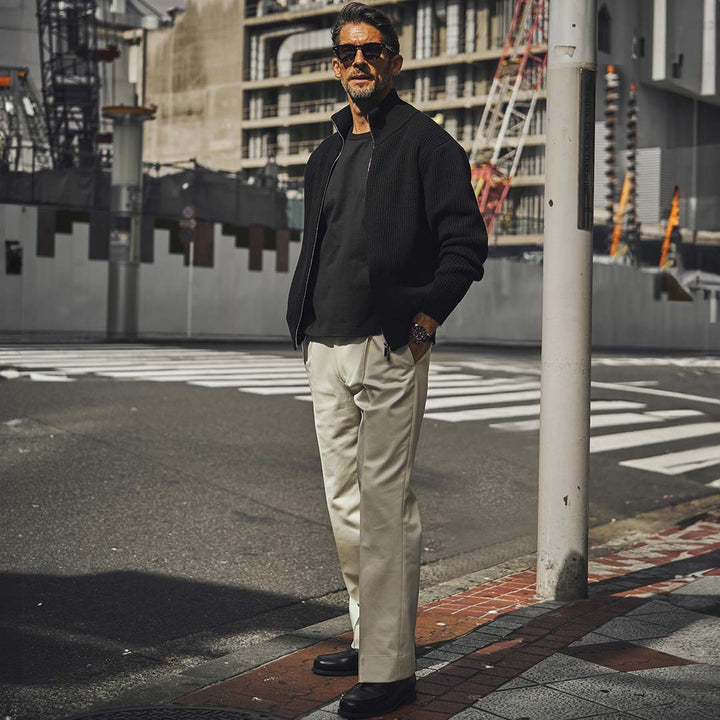 “俺たち”の都会派モダンニット「THE WOOSTER DRIVERS KNIT(ザ ウースター ドライバーズ ニット)」