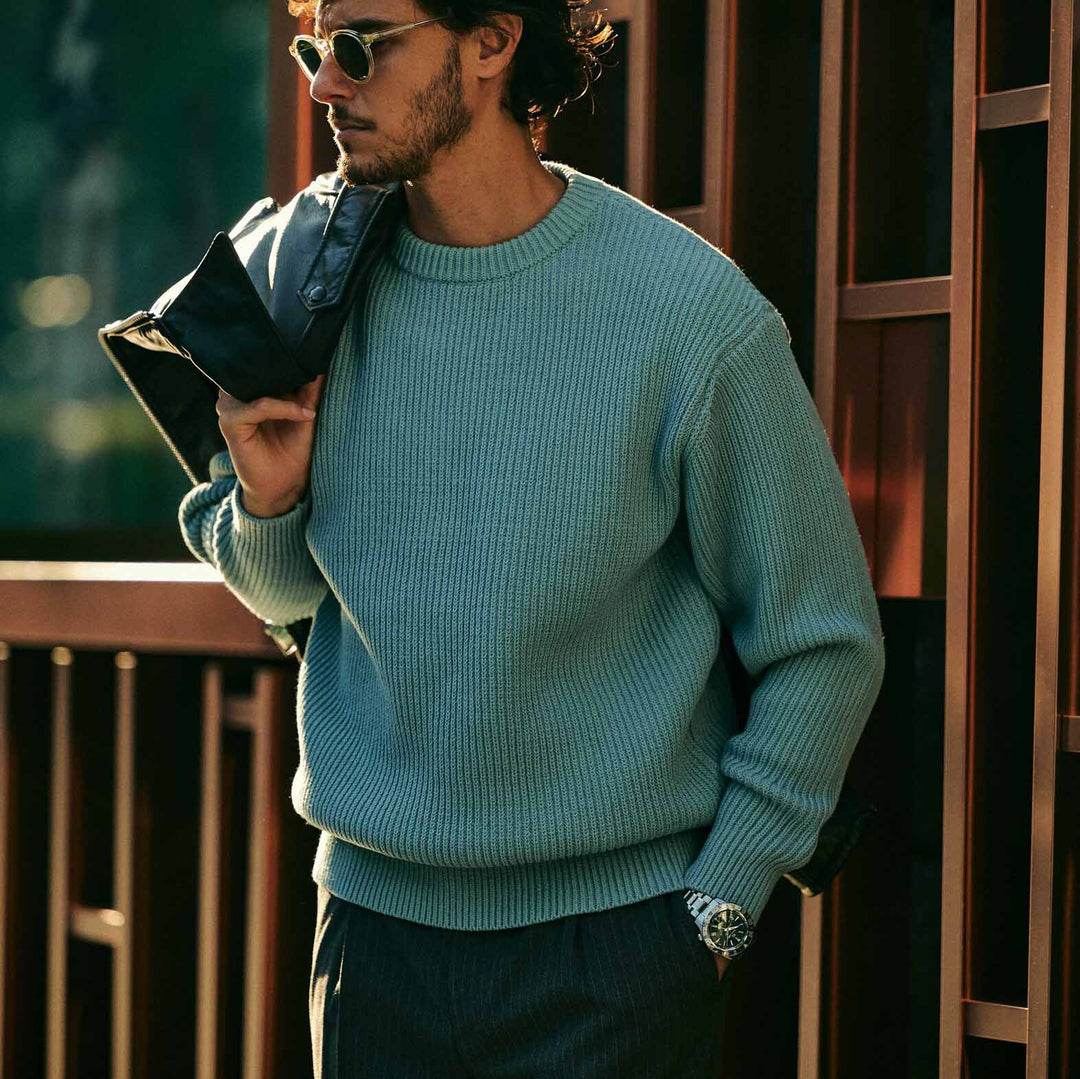 THE WOOSTER SWEATER　モデル着用カット