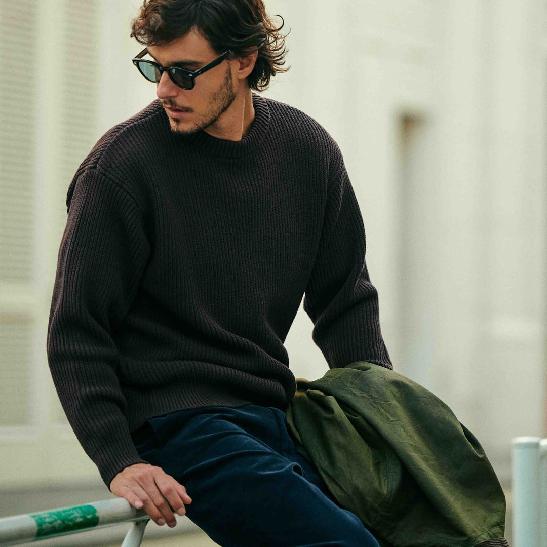 THE WOOSTER SWEATER　モデル着用カット