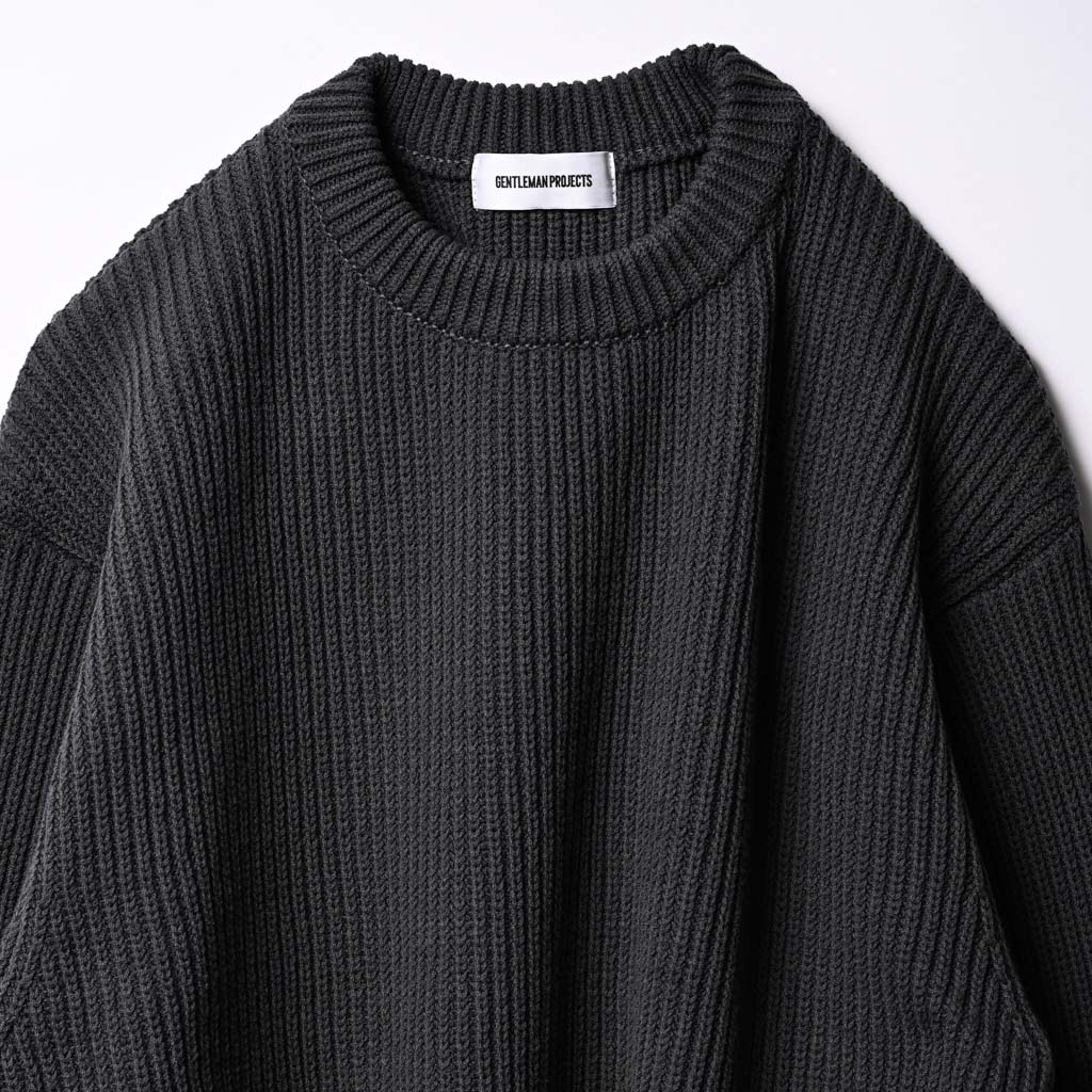 THE WOOSTER SWEATER　首元ディテールカット