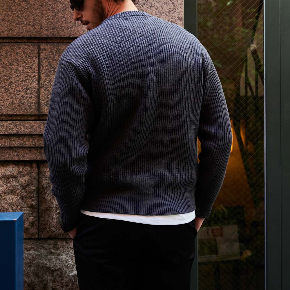 THE WOOSTER SWEATER　モデル着用カット