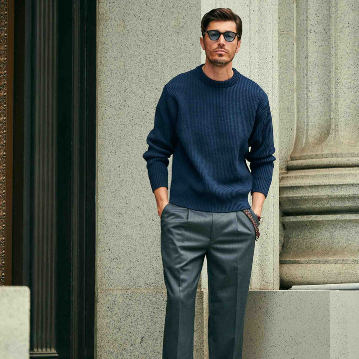 THE WOOSTER SWEATER　モデル着用カット