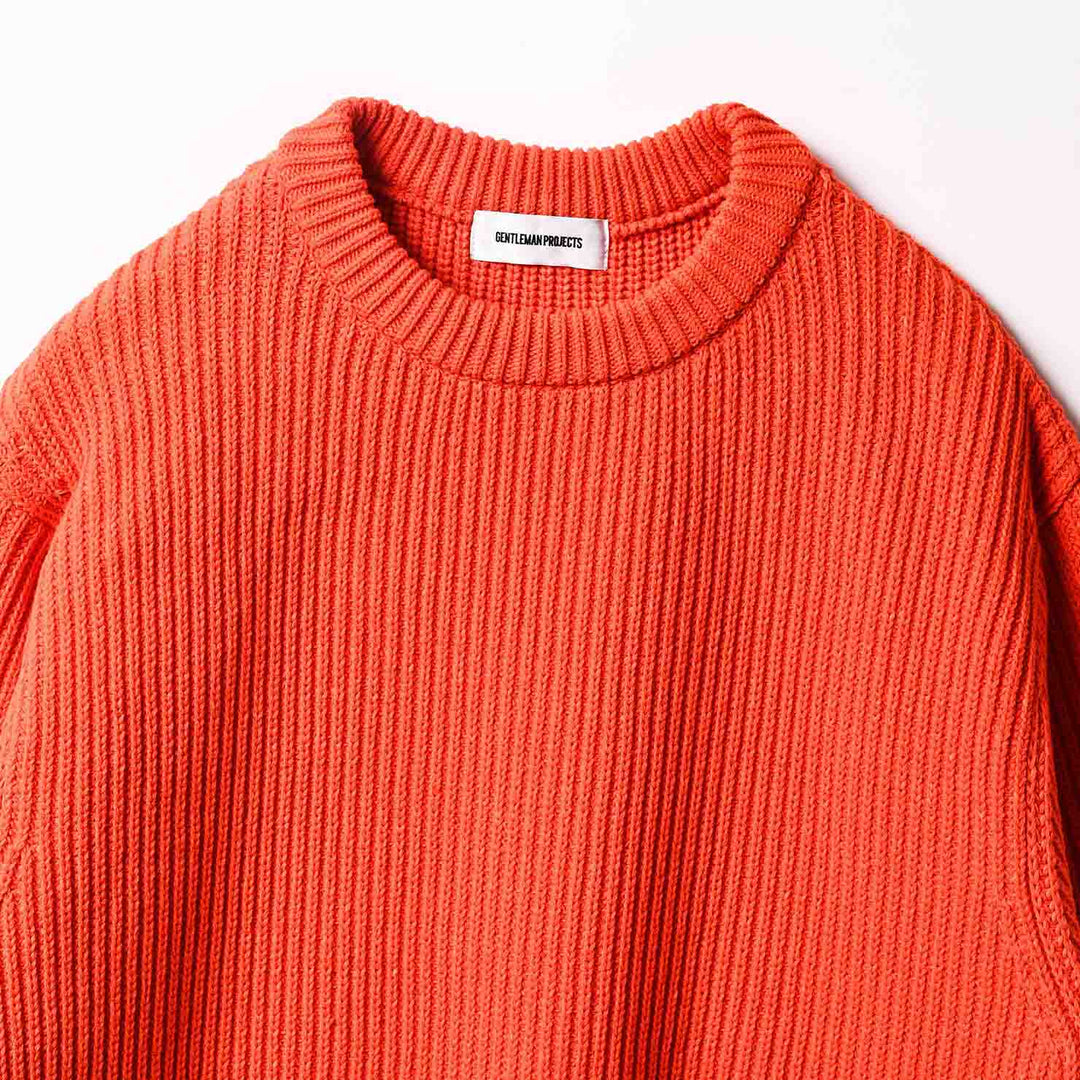 THE WOOSTER SWEATER　首元ディテールカット