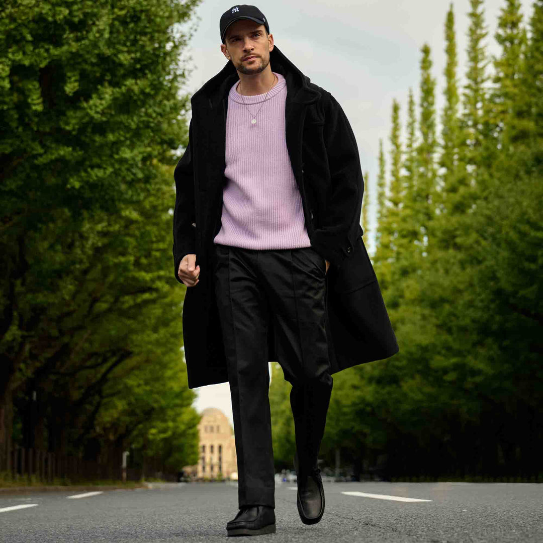 THE WOOSTER SWEATER　モデル着用カット