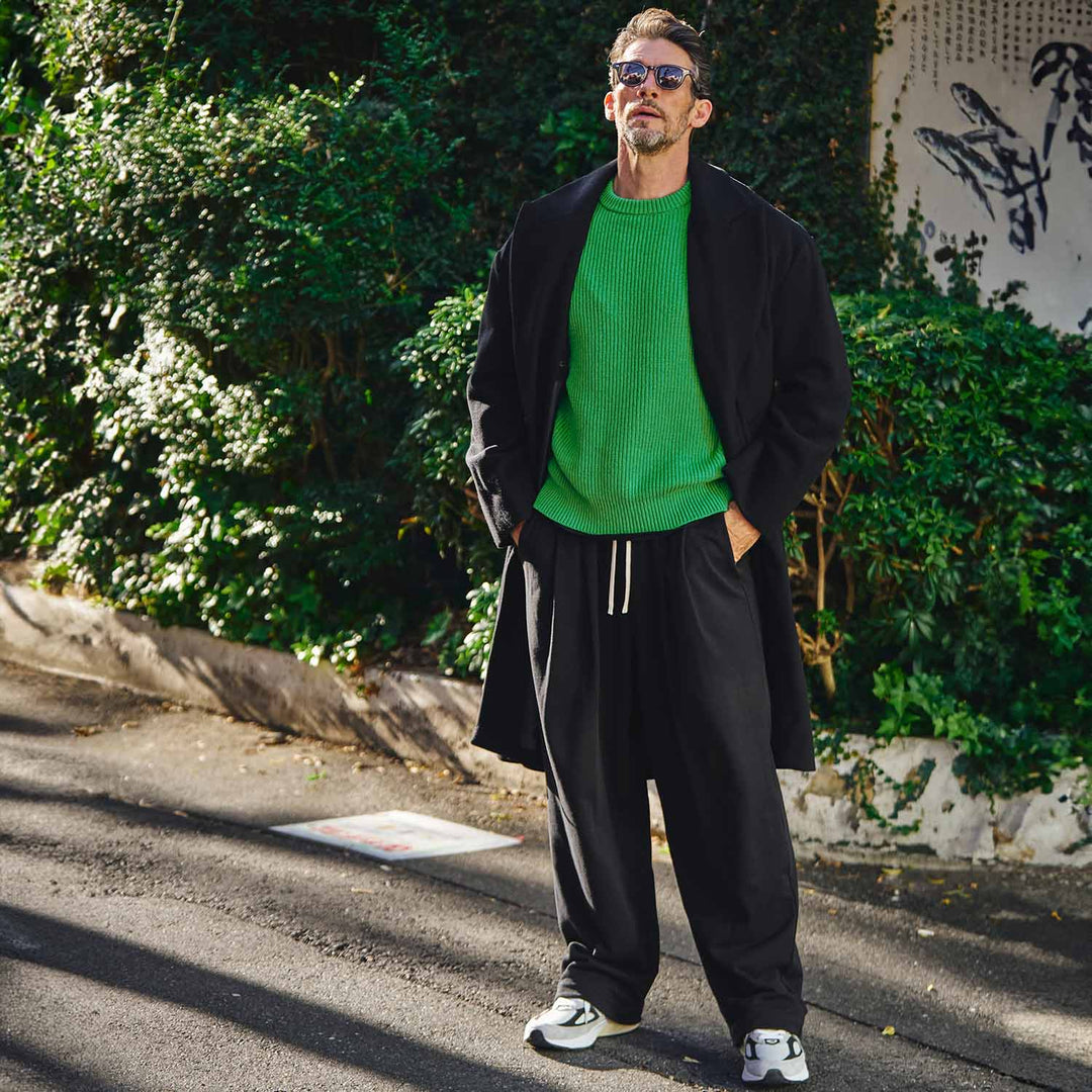 “俺たち”の都会派モダンニット「THE WOOSTER SWEATER(ザ ウースター セーター)」