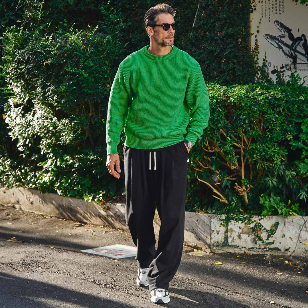 “俺たち”の都会派モダンニット「THE WOOSTER SWEATER(ザ ウースター セーター)」