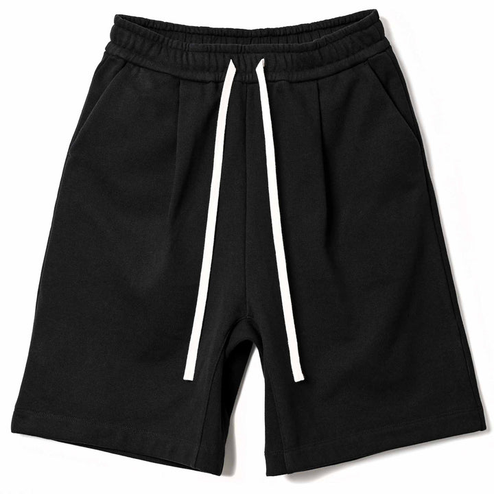 GSC「05 SWEATSHORT」ブラック　フロント　物カット