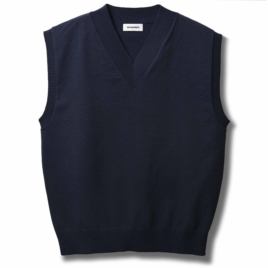 和紙コットンニットベスト「WILLY(ウィリー)」物カット