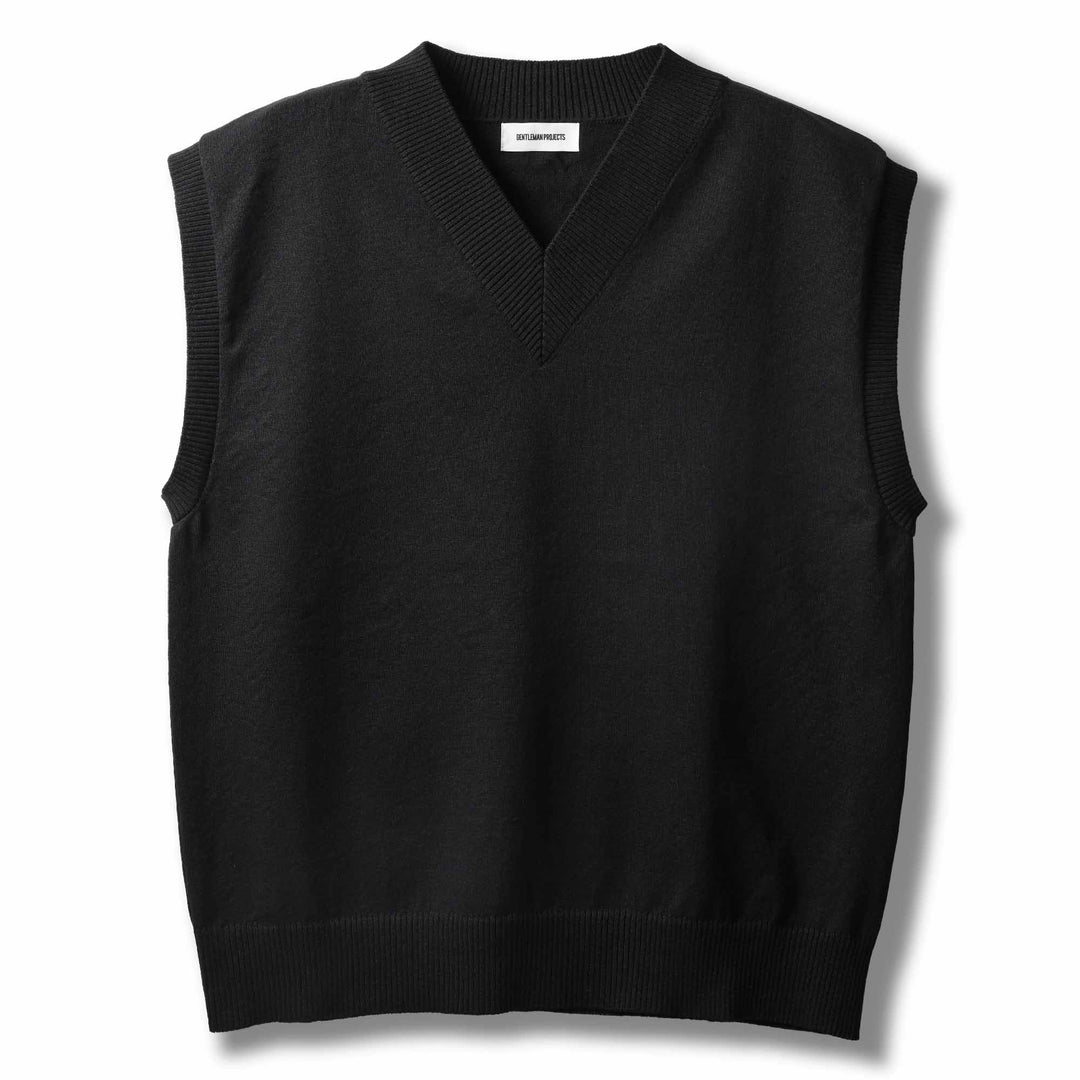 和紙コットンニットベスト「WILLY(ウィリー)」物カット