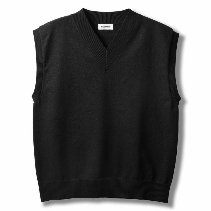 和紙コットンニットベスト「WILLY(ウィリー)」物カット