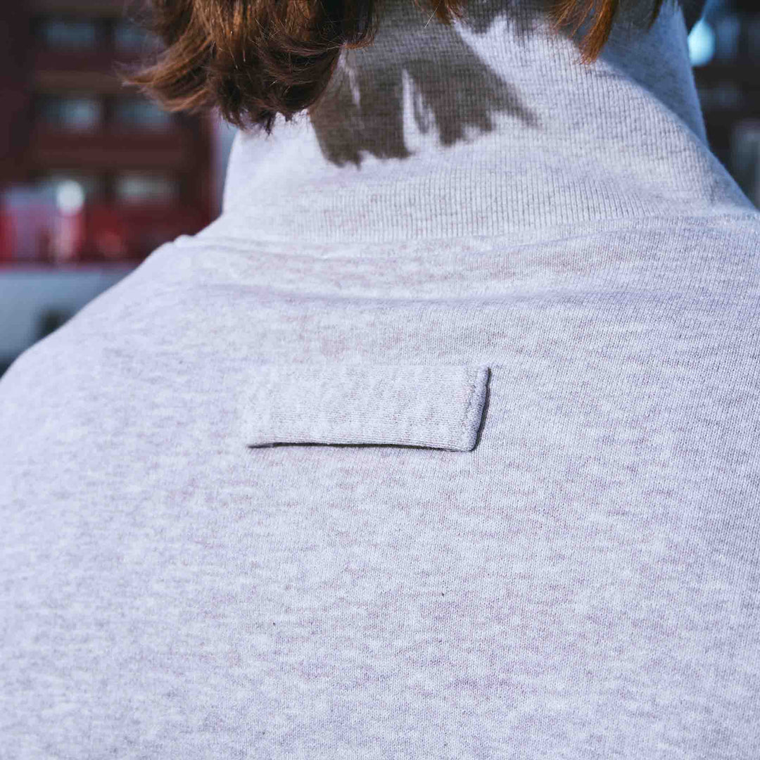 GSC「03 HALF ZIP」モデル着用　ディテール