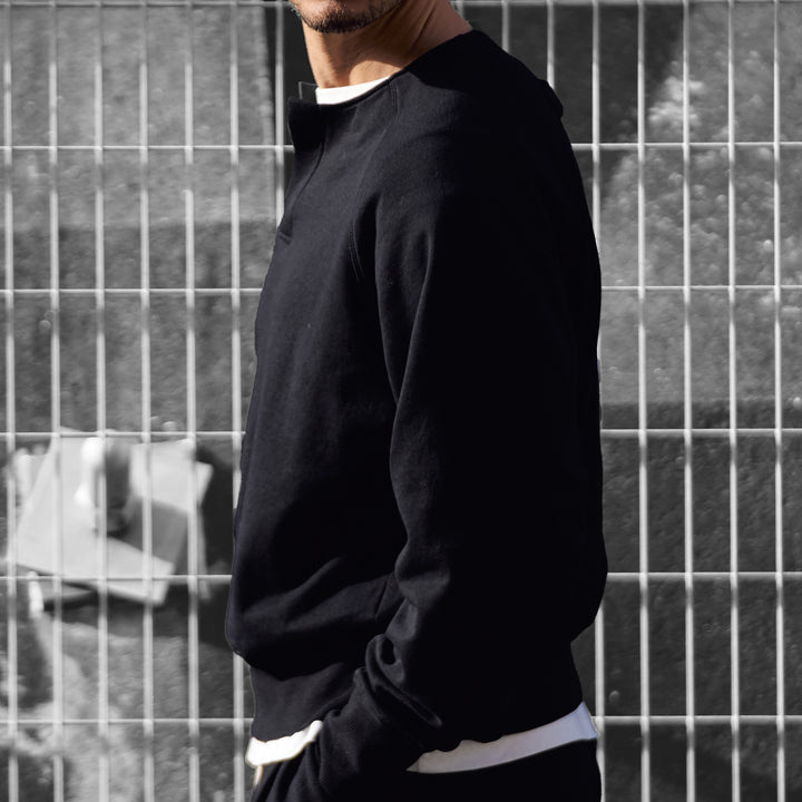 ミニ裏毛ラグランスウェットシャツ「FELIX」