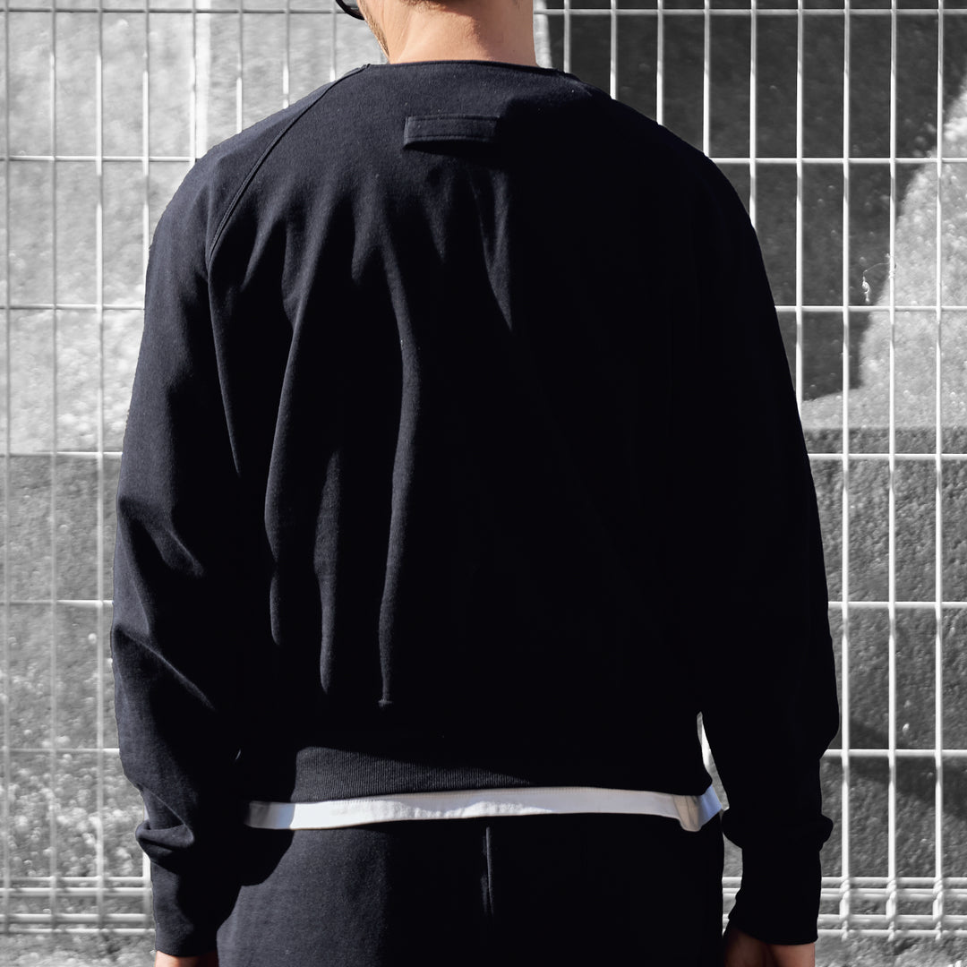 ミニ裏毛ラグランスウェットシャツ「FELIX」