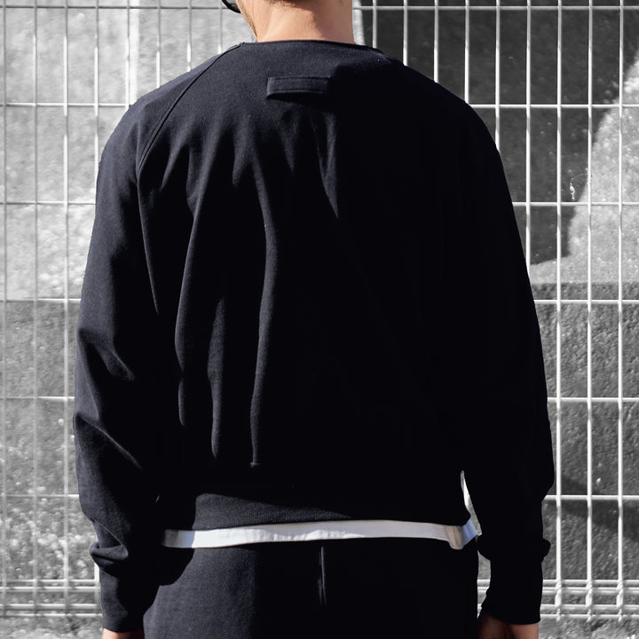 ミニ裏毛ラグランスウェットシャツ「FELIX」