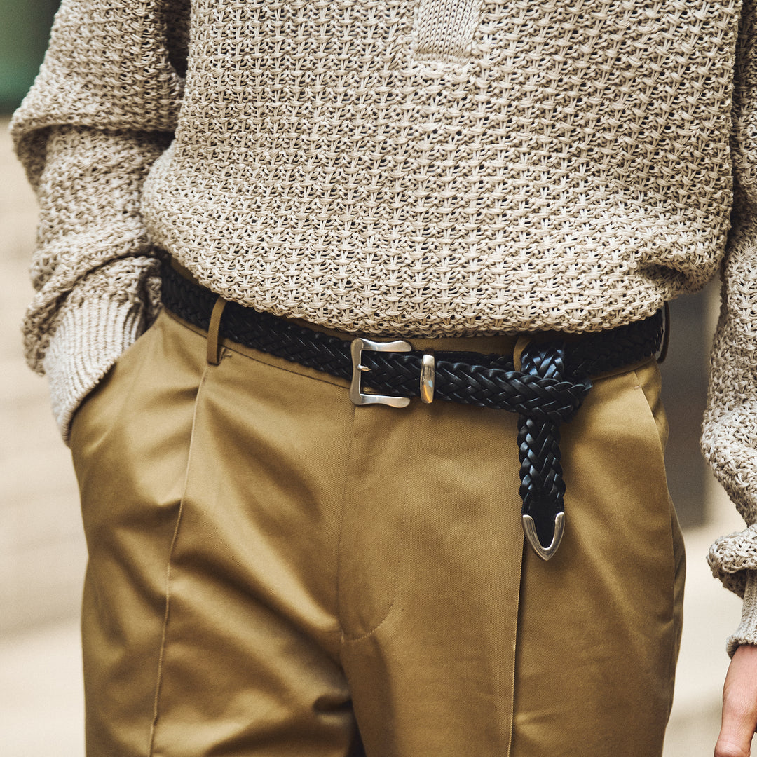 レザーメッシュベルト「TRENZADO(トレンザード)」