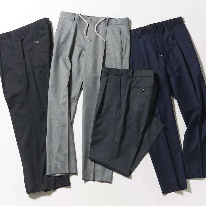 優雅な日常を演出！ON/OFF スラックス 「LIBRA MILANO SUPERIOR(リブラ ミラノ スペリオール)」