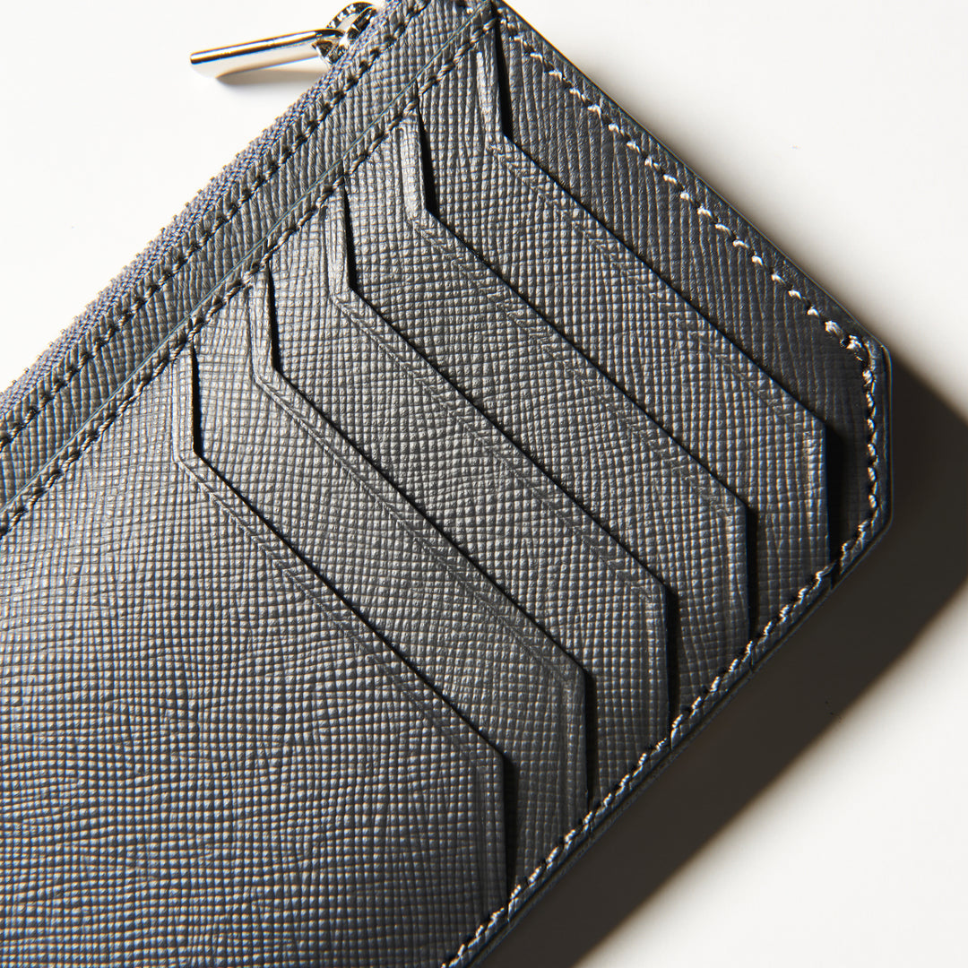 薄マチ本革ミニウォレット「DEMETER(デメテル)」