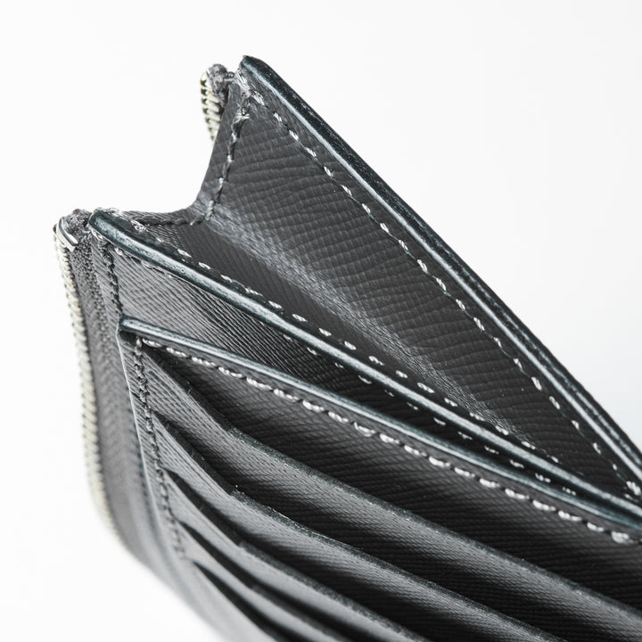 薄マチ本革ミニウォレット「DEMETER(デメテル)」